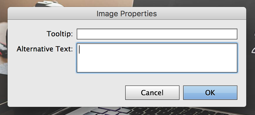 How to add alt text to images
