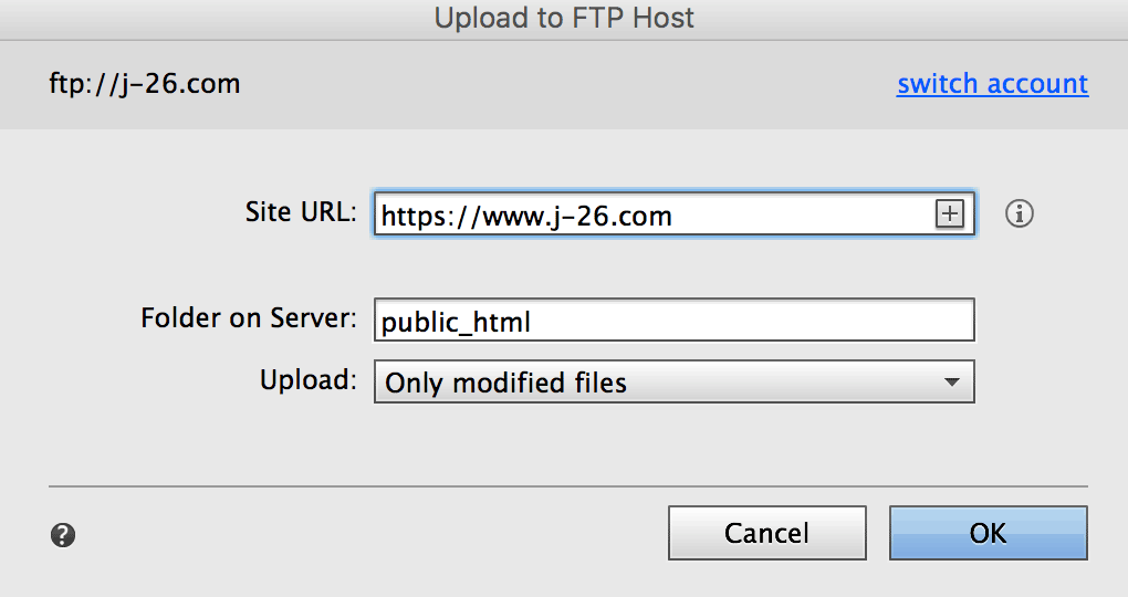 Specify whether your site uses http(s) and www (or non-www)